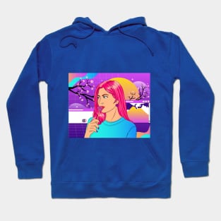 Retro Girl Hoodie